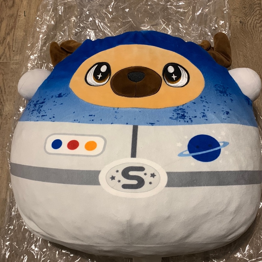 Jumbo Kelly Toys Astronaut Dog Squishmallow
